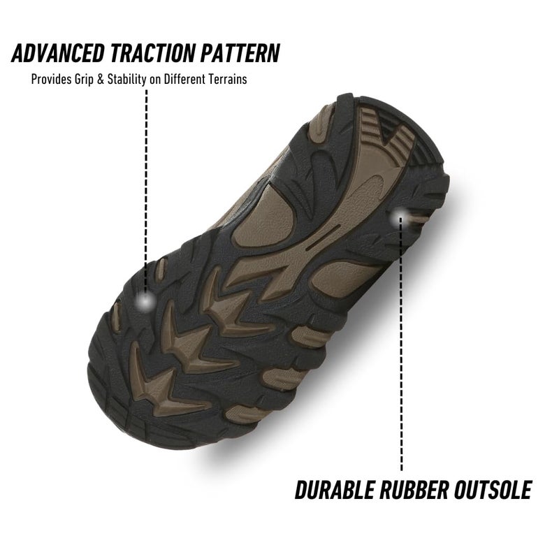 Northside Baby Rampart MID Hiking Boot, Medium Brown, 7 Medium US Toddler - Image 4